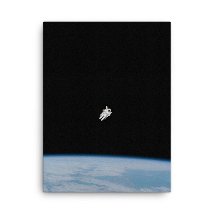 Astronaut im Weltraum - Leinwand NASA 30x41 cm artlia