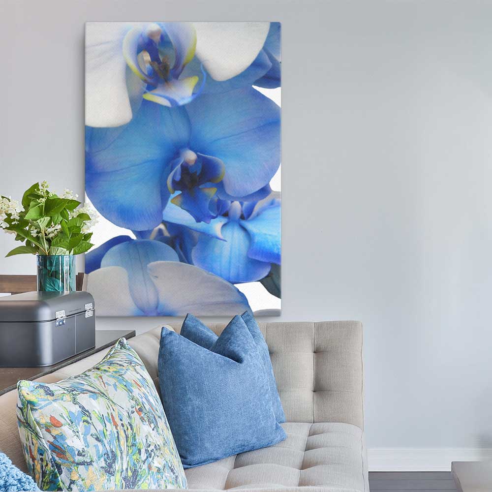 Blue Orchid - Leinwand Kuratoren von artlia artlia