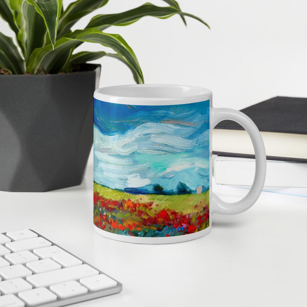 Blumenfelder - Tasse Kuratoren von artlia 0,33 L artlia