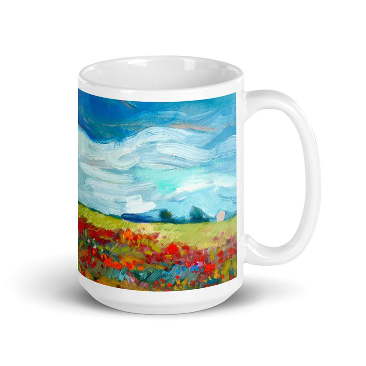 Blumenfelder - Tasse Kuratoren von artlia artlia