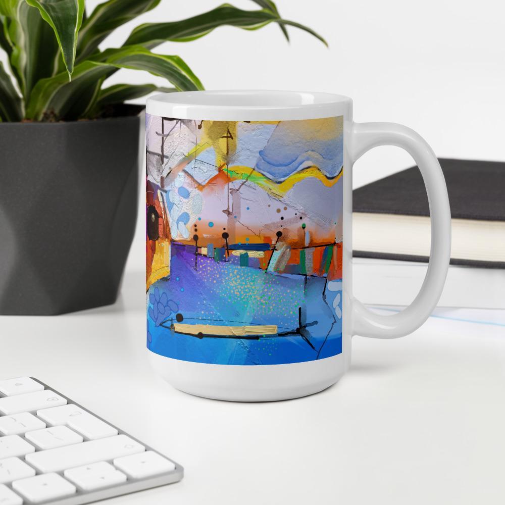 Bunte Fantasie - Tasse Kuratoren von artlia artlia