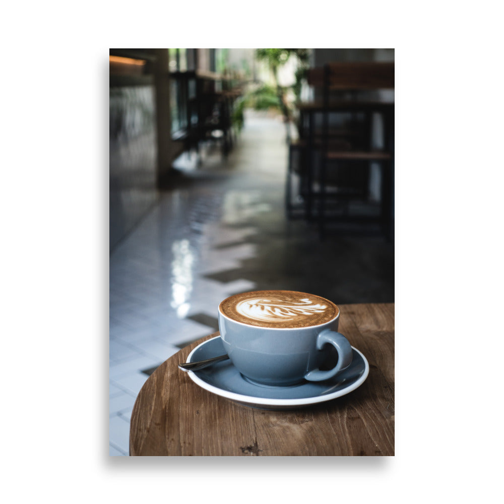 Café in Berlin - Poster Kuratoren von artlia 21×30 cm artlia