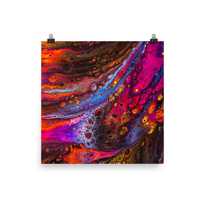 Fractal Abstract 01 - Poster Alexandru Antoci 25x25 cm artlia