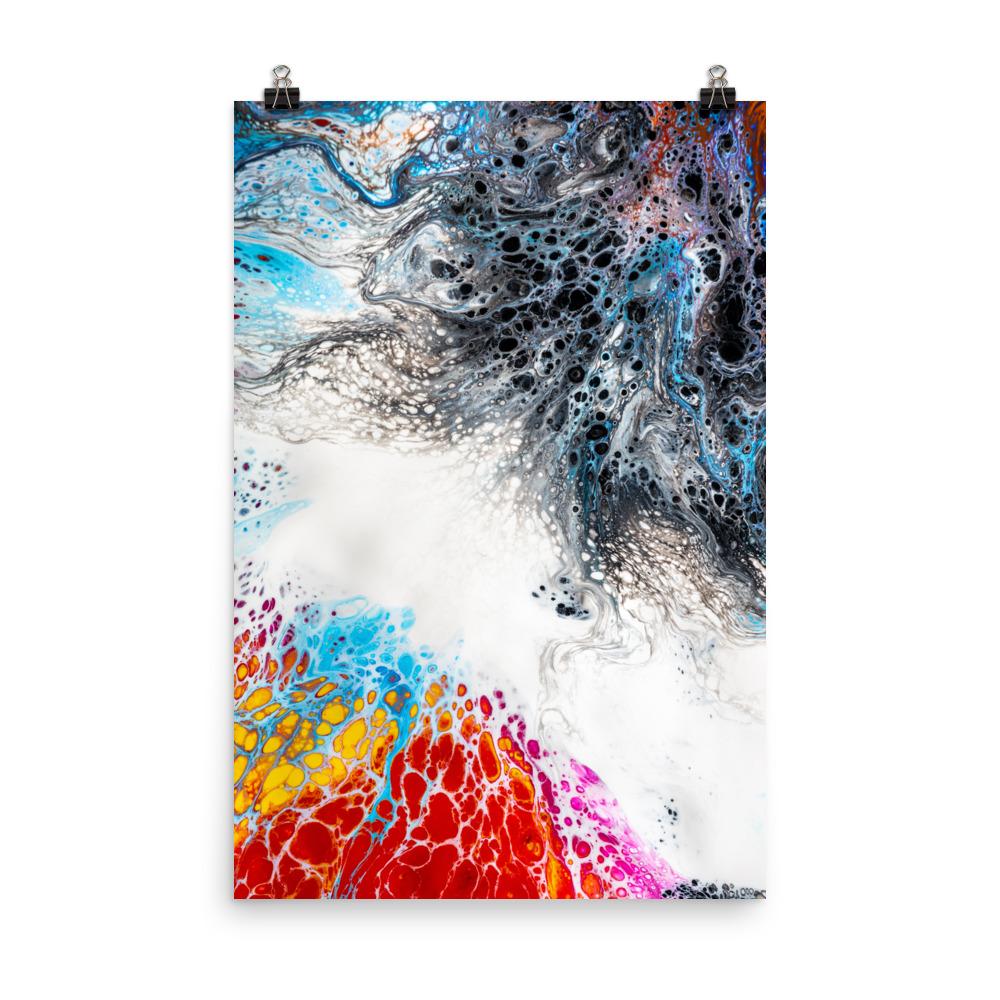 Fractal Abstract 06 - Poster Alexandru Antoci 30x45 cm artlia