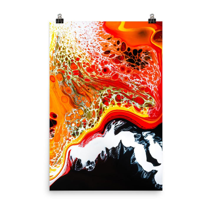 Fractal Abstract 10 - Poster Alexandru Antoci 30x45 cm artlia