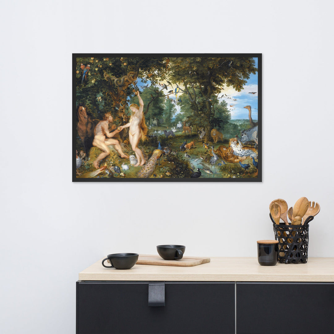 Garden of Eden - Poster Peter Paul Rubens artlia