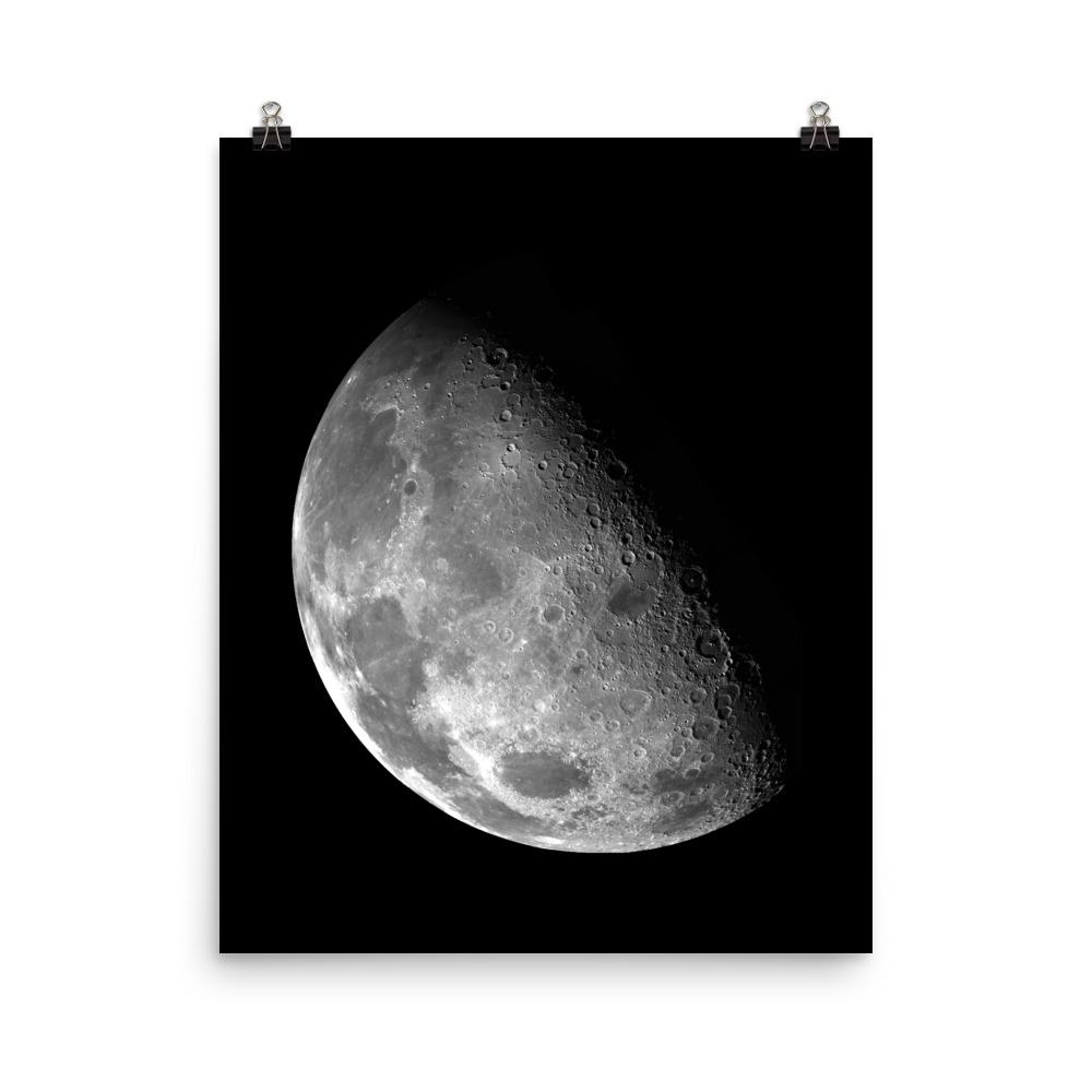 Halbmond von NASA - Poster NASA 20x25 cm artlia