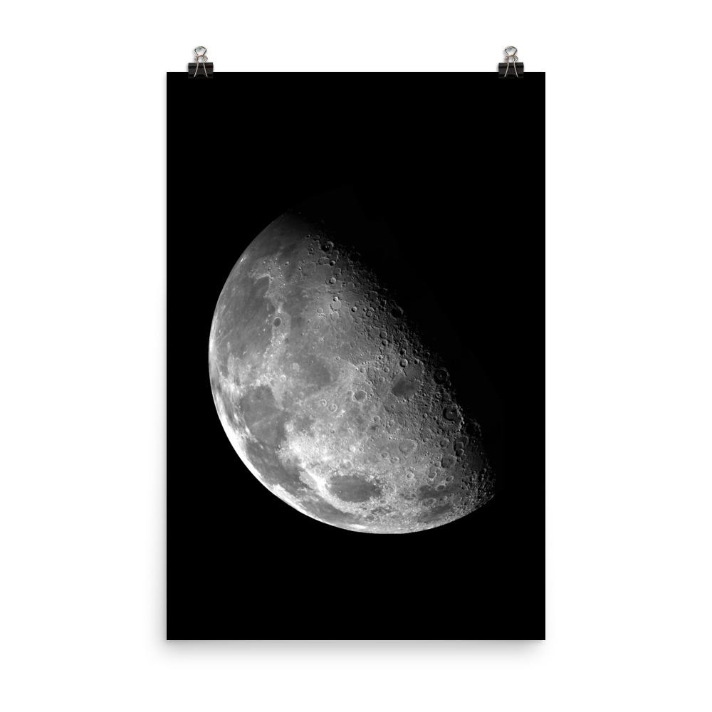 Halbmond von NASA - Poster NASA 30x45 cm artlia