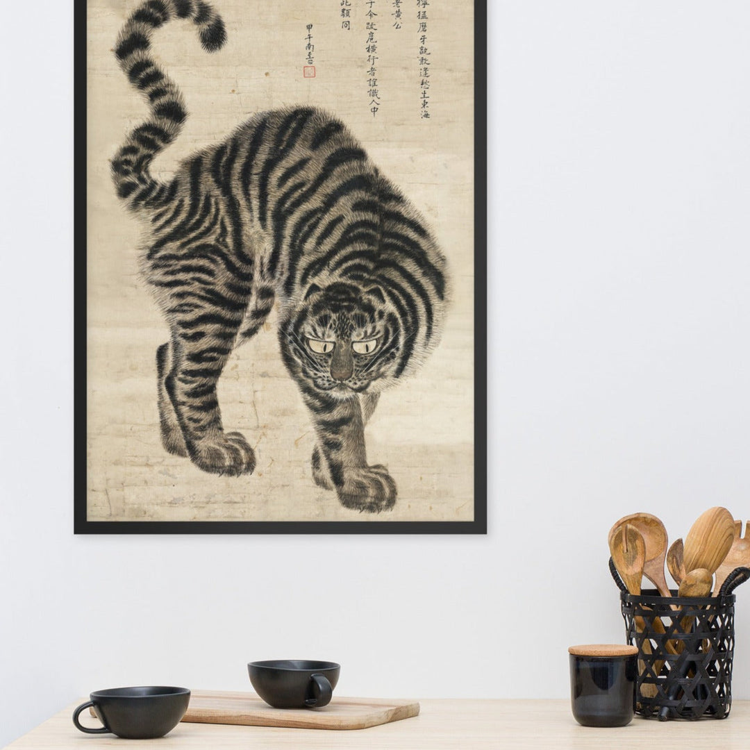 koreanischer Tiger - Poster Hong-do Kim artlia