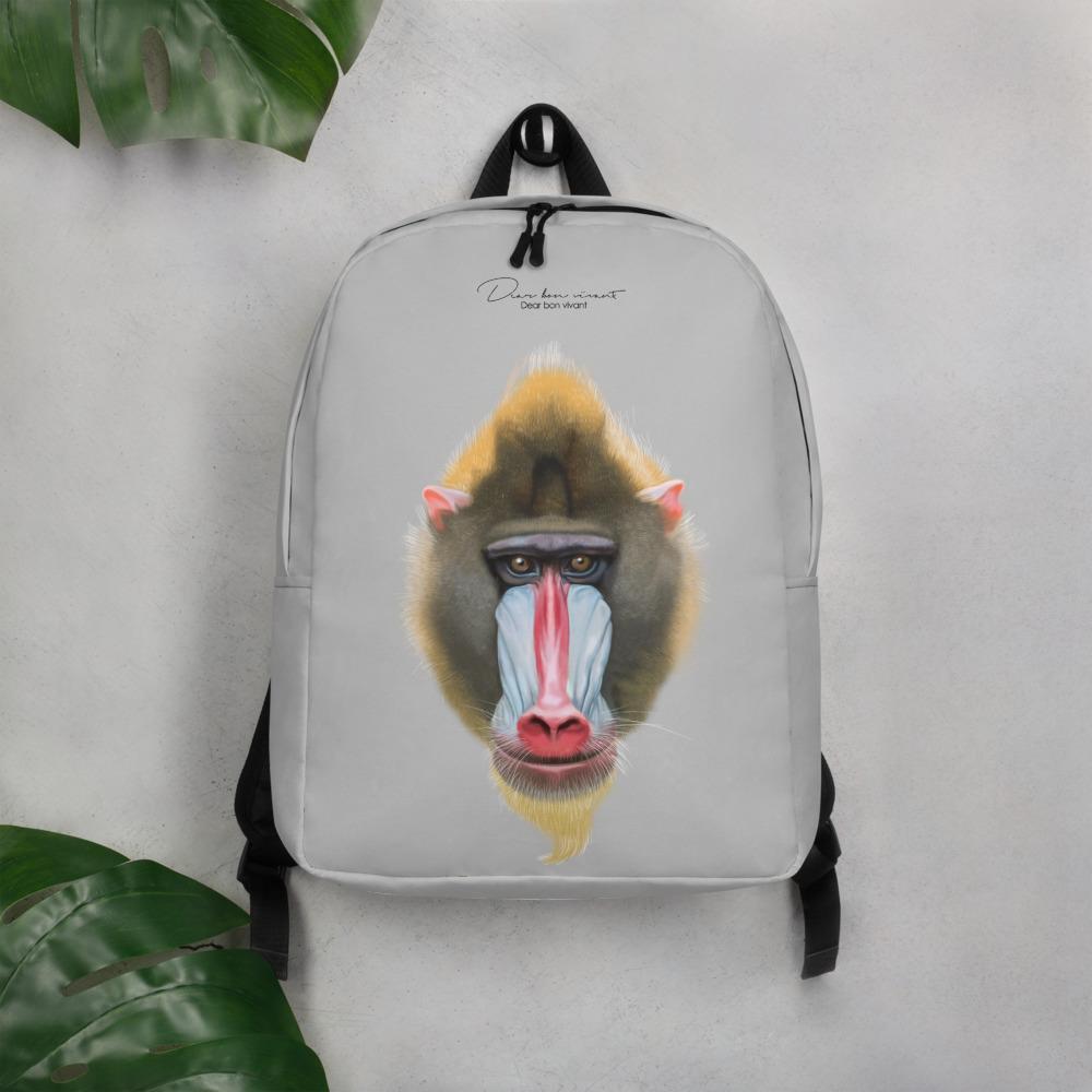 Pavian - Rucksack dear.bon.vivant grau artlia