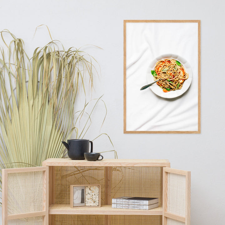 Poster - leckere Spaghetti Kuratoren von artlia artlia