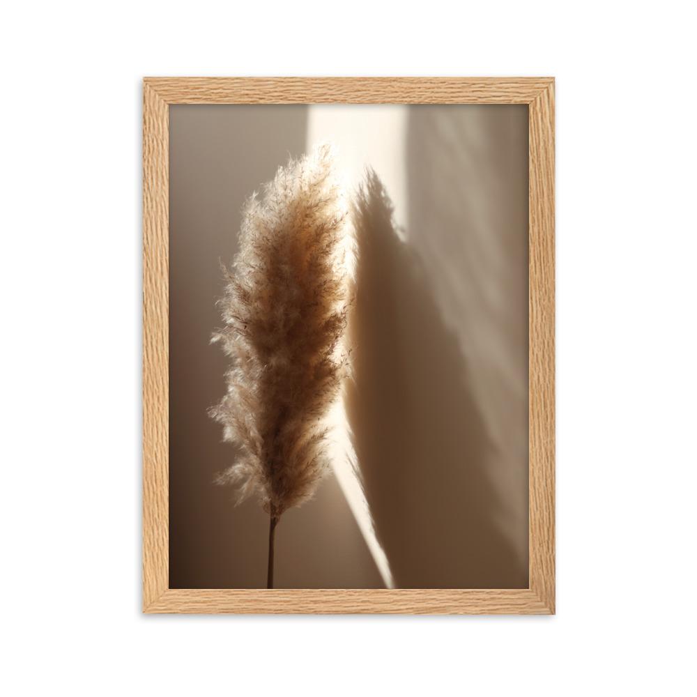 Reeds 02 - Poster im Rahmen artlia Oak / 30×40 cm artlia