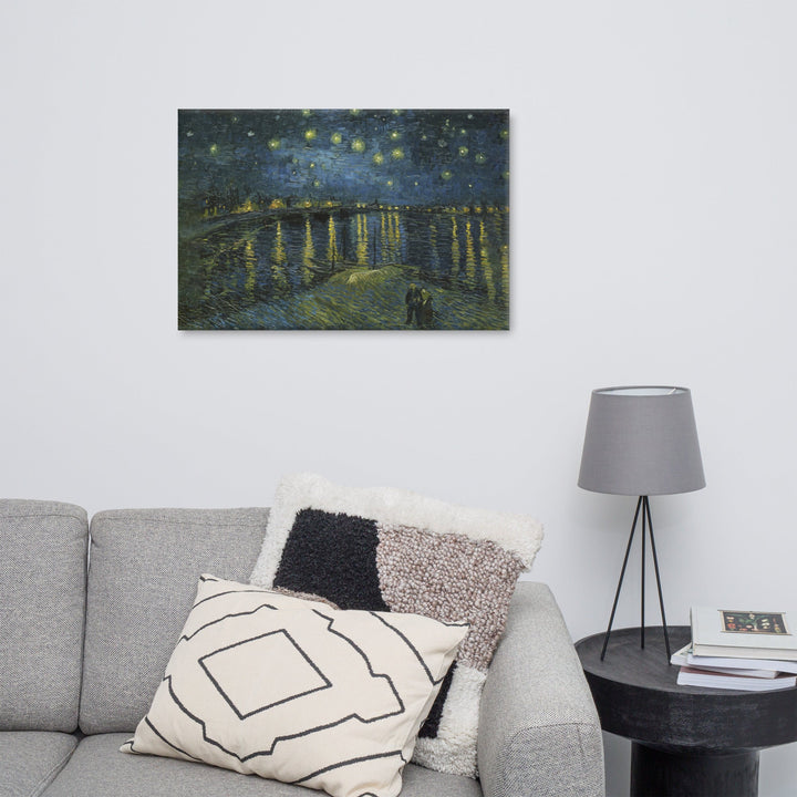 Starry Night over the Rhône - Leinwand Van Gogh artlia