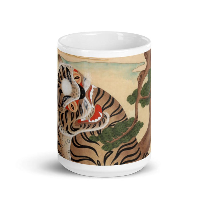 Tiger und Elster - Tasse Misun Kim artlia